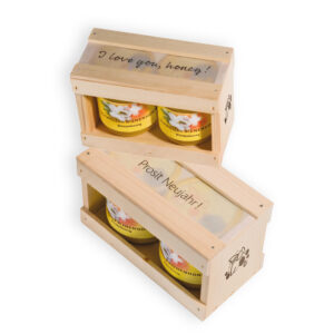 Emballage cadeau en bois